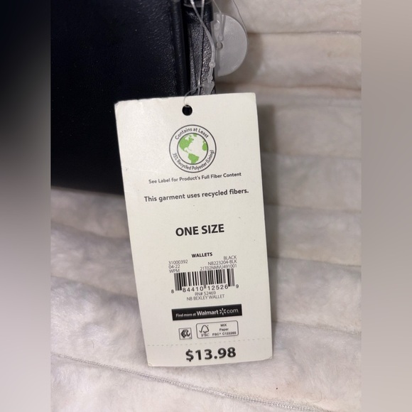 No Boundaries NWT Black Women's Wristlet Wallet - Picture 5 of 7